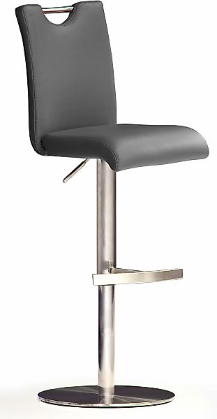 MCA furniture Bistrostuhl "BARBECOOL", mit Rückenlehne, Bodenplatte rund, 3 günstig online kaufen