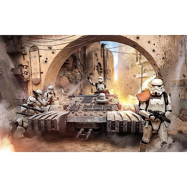 Komar Fototapete Vlies Star Wars Tanktrooper  400 x 250 cm günstig online kaufen