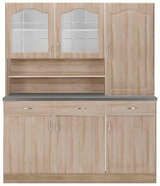 wiho Küchen Küchenbuffet "Linz", 150 cm breit, in Landhaus-Optik günstig online kaufen