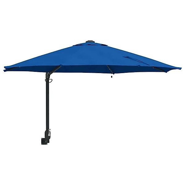 vidaXL Gartenparasol Blau und Schwarz 248 x 248 x 148 cm 42003250 günstig online kaufen