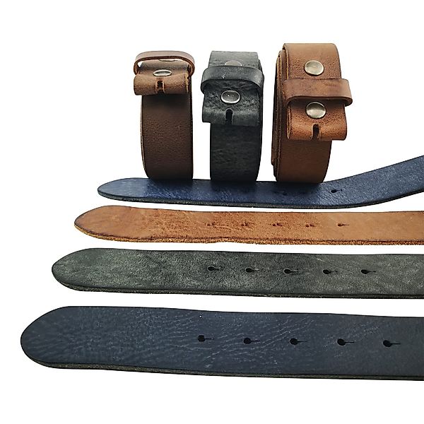 Hebold Ledergürtel Vintage Soft Wechselgürtel Vollrindleder günstig online kaufen
