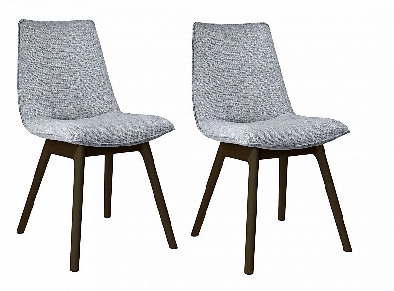 andas Esszimmerstuhl "Ramon", (Set), 2 St., Webstoff-Microfaser, mit Massiv günstig online kaufen