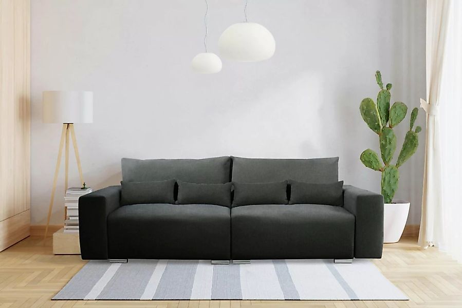99rooms 3-Sitzer Korfu, Sofa, 2-Sitzer, Bettfunktion günstig online kaufen