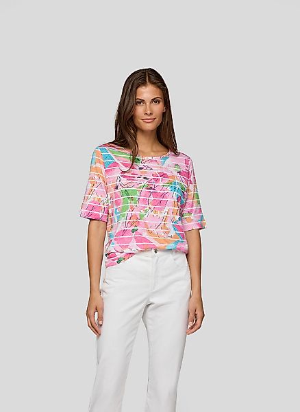 Rabe T-Shirt, mit floralem Muster günstig online kaufen