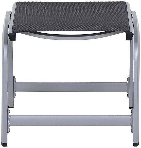 Siena Garden Hocker Tesoro 52 cm x 51 cm x 44 cm Anthrazit Matt günstig online kaufen