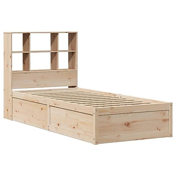 vidaXL Massivholzbett ohne Matratze 90x190 cm Kiefer 3323476 günstig online kaufen