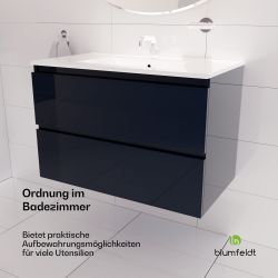 blumfeldt Waschtisch Johnstone Waschtisch Badezimmerschrank Badschrank, günstig online kaufen
