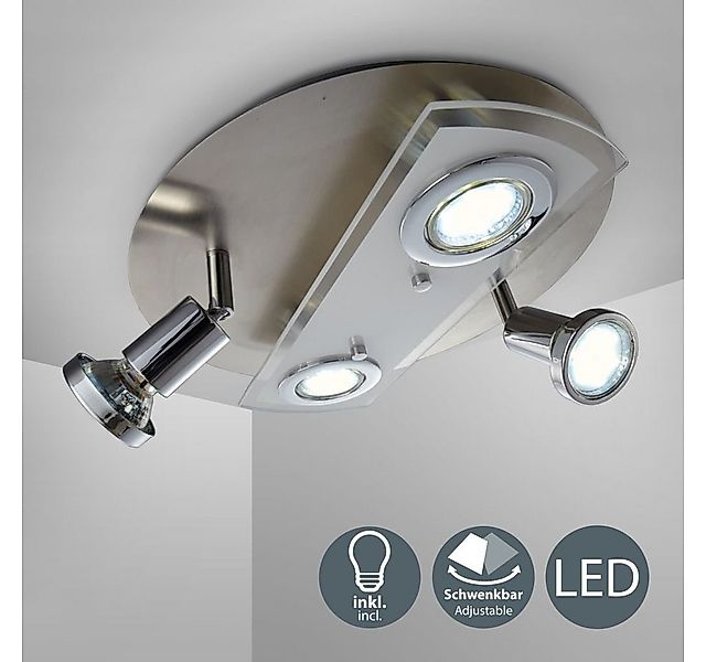 B.K.Licht Deckenleuchte BKL1026, LED wechselbar, 3000K - Warmweiß günstig online kaufen