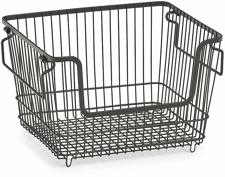 Zeller Present Organizer, (1 St.), Aufbewahrungskorb aus Metall, stapelbar günstig online kaufen