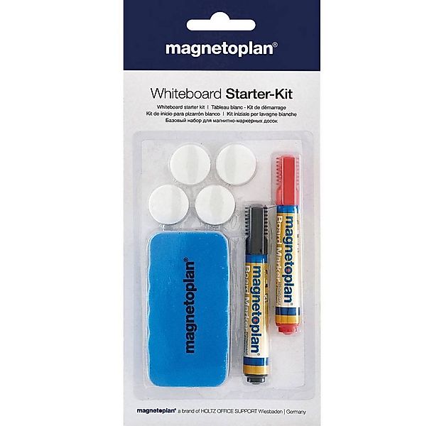 magnetoplan® Magnettafel Whiteboard Starter-Kit 37102 günstig online kaufen