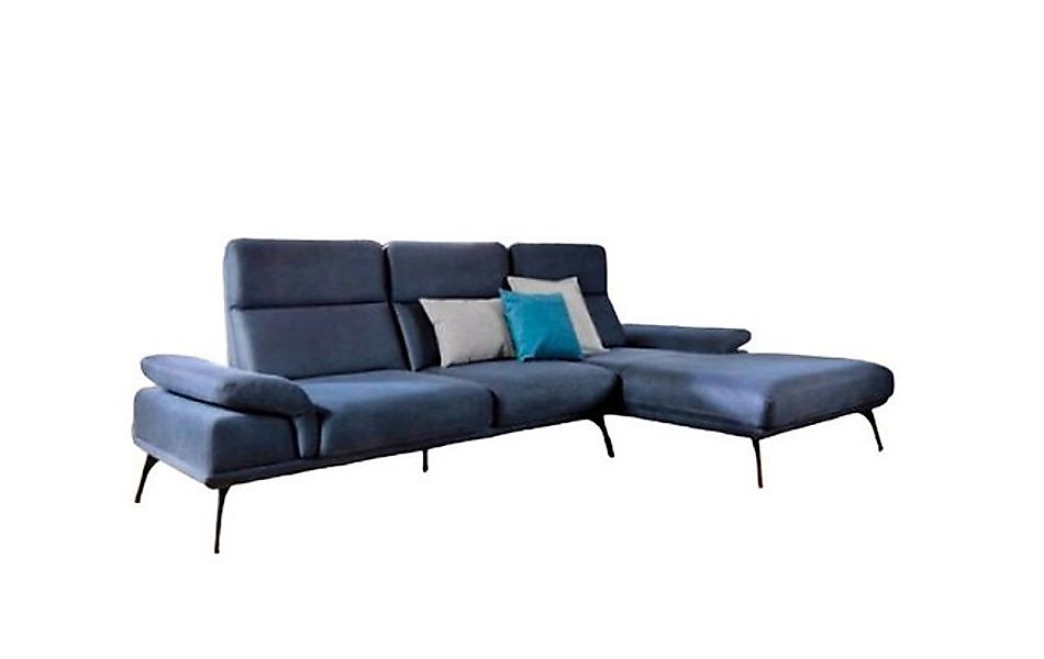 JVmoebel Ecksofa Blau Ecksofa Eckgarnitur L Form Polstersofa Sofa Couch, 2 günstig online kaufen