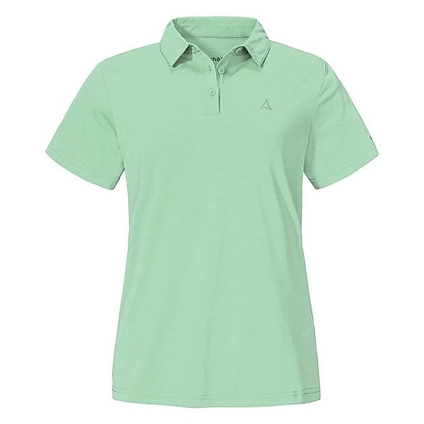 Schöffel Poloshirt CIRC Polo Shirt Tauron mit Markenlogo auf der Vorderseit günstig online kaufen