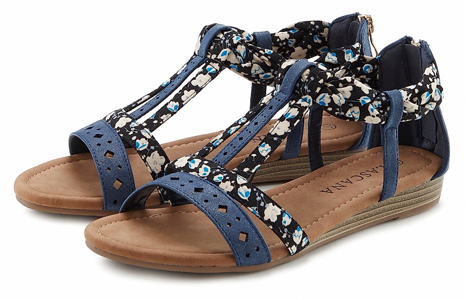LASCANA Sandale "Sommerschuh", Sandalette, Sommerschuh mit Riemchen im Fest günstig online kaufen