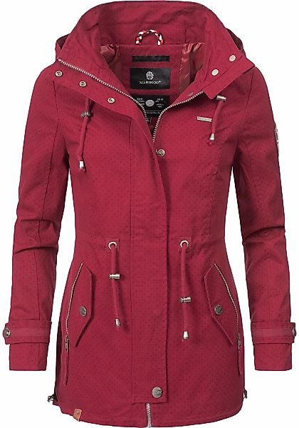 Marikoo Outdoorjacke "Nyokoo", mit Kapuze, modische Baumwoll Übergangsjacke günstig online kaufen