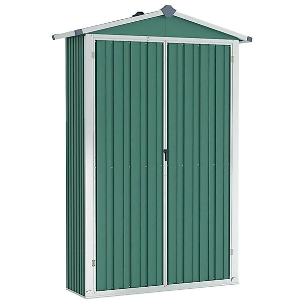 vidaXL Gerätehaus, Gartenhaus Grün 116x45x175 cm günstig online kaufen