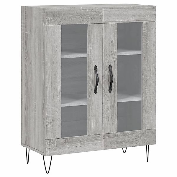 vidaXL Sideboard Grau Sonoma 69,5x34x90 cm Holzwerkstoff 827786 günstig online kaufen
