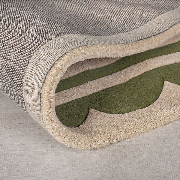 FLAIR RUGS Wollteppich »Lois«, rechteckig, 7 mm Höhe, Lois Wollteppich mit günstig online kaufen