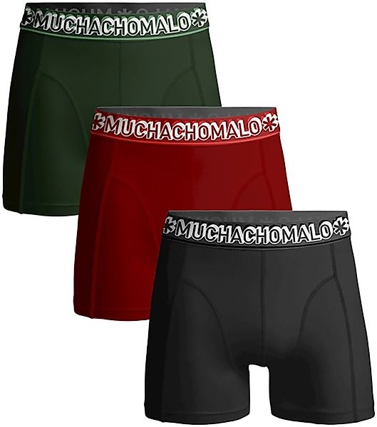 Muchachomalo Shorts 3er-Pack Solid 379 - Größe XL günstig online kaufen