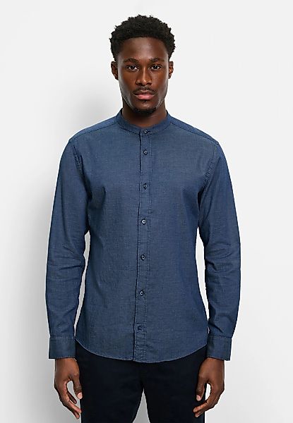 OLYMP Langarmhemd "OLYMP Casual, regular fit, Stehkragen" günstig online kaufen