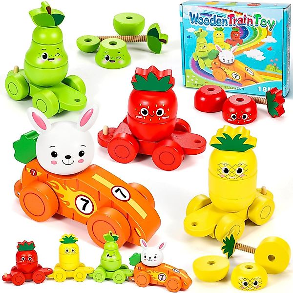 POPOLIC Spielzeug-Auto Montessori Sorting Obst- und günstig online kaufen