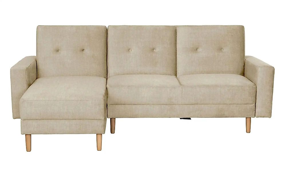 Max Winzer Ecksofa mit Hocker Just Cool ¦ beige ¦ Maße (cm): B: 230 H: 92 P günstig online kaufen