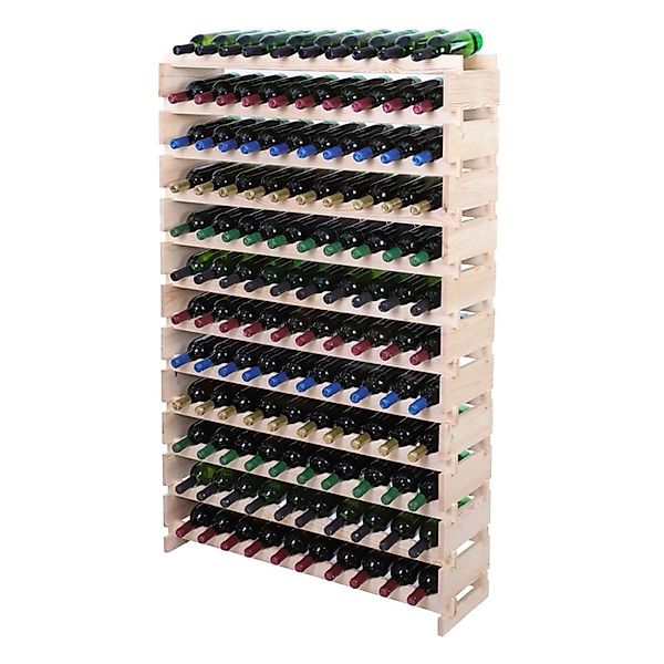 PROREGAL Weinregal VINOTECA FLEX PRO HxBxT 163x103x28cm 120 Flaschen Auf 12 günstig online kaufen