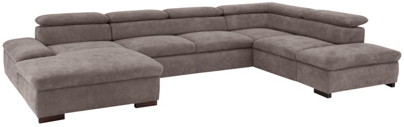 Home affaire Wohnlandschaft Alberto U-Form, mit günstig online kaufen