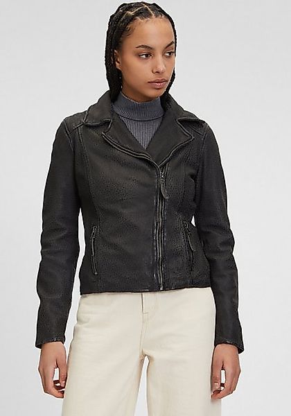 Mauritius Lederjacke GWAnimala mit asymetrischem Reißverschluss, günstig online kaufen