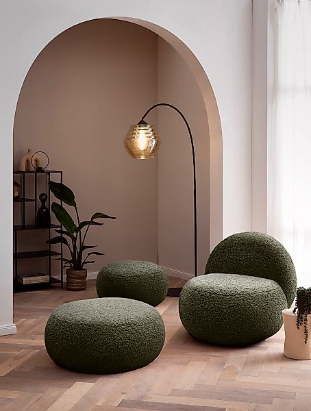 Home affaire Polsterhocker "Mithras I Lieferzeit nur 2 Wochen, passend zum günstig online kaufen