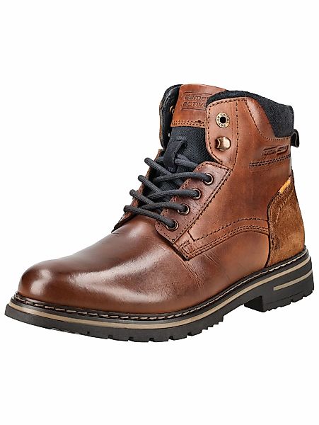 camel active Schnürstiefelette "camel active Stiefelette Leder" günstig online kaufen