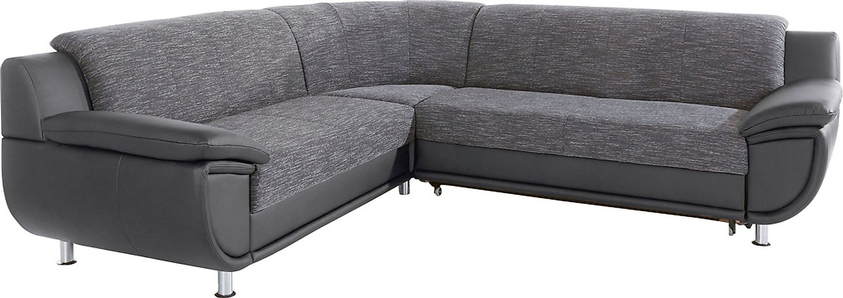 TRENDMANUFAKTUR Ecksofa »Rondo 3, zeitlos und modern, im Materialmix, L-For günstig online kaufen