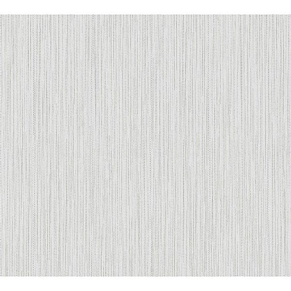 A.S. Création Vliestapete Streifen Weiß-Grau FSC® günstig online kaufen