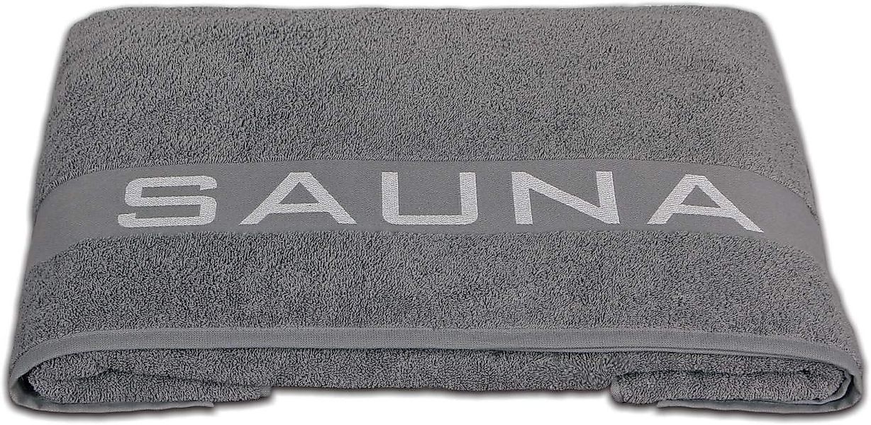 Delindo Lifestyle Saunatuch Colares XXL, 80x200cm, für Damen und Herren, Ba günstig online kaufen