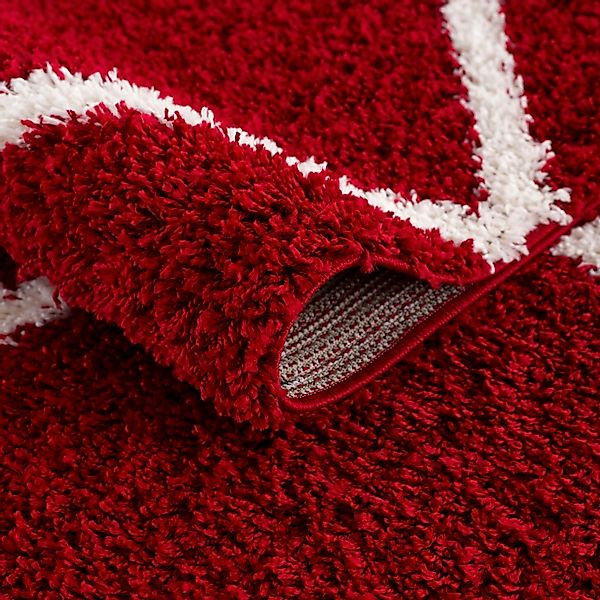 Sanat Hochflor-Teppich »Madrid«, rund, 30 mm Höhe, Wohnzimmer, Langflor, Sh günstig online kaufen