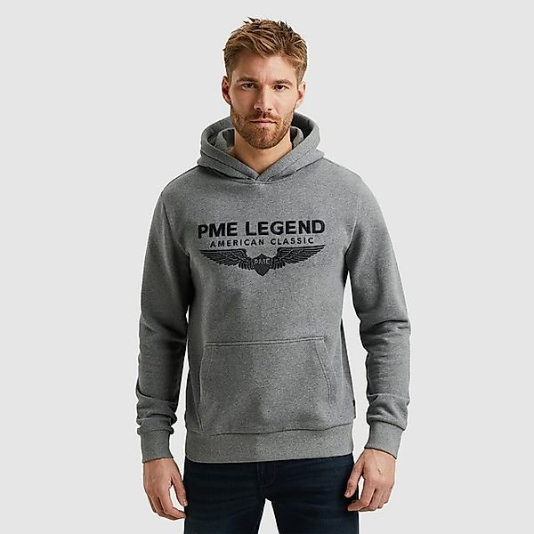 PME LEGEND Kapuzensweatshirt Hooded soft terry with logo mit Logostickerei günstig online kaufen