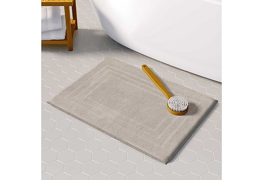 CLASS HOME COLLECTION Duschmatte 2er-Pack Frottee Duschvorleger 50x70 cm, f günstig online kaufen