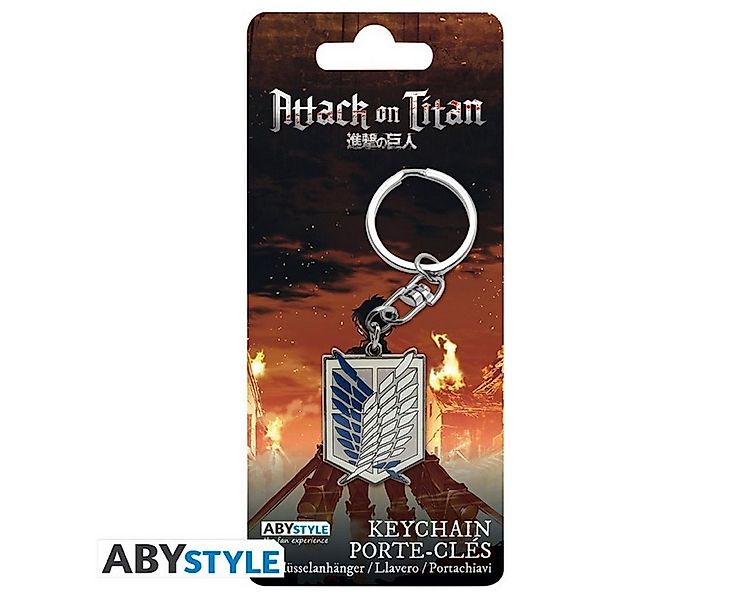 ABYstyle Schlüsselanhänger Attack On Titan Keyc günstig online kaufen