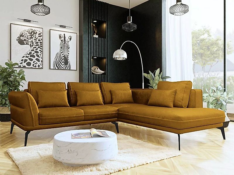 MIRJAN24 Ecksofa Zurich, mit Schlaffunktion, Polsterecke Sofa, Couchgarnitu günstig online kaufen