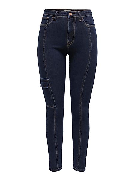ONLY Cargojeans (1-tlg) Plain/ohne Details günstig online kaufen