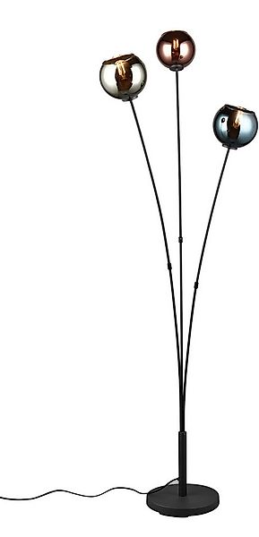 Reality Leuchten Stehlampe SHELDON, Stehleuchte 3-flammig exkl 3x E14 max 1 günstig online kaufen