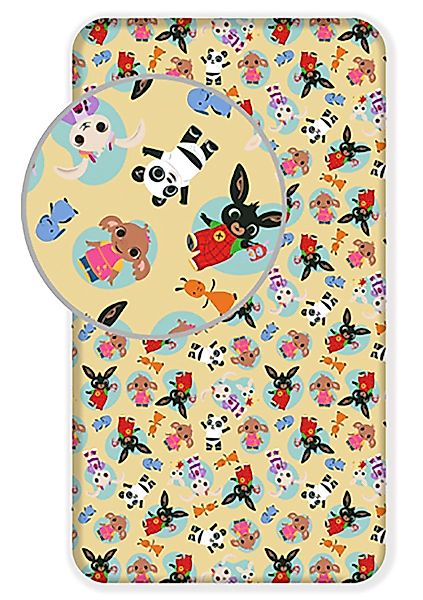 Jerry Fabrics Spannbettlaken Bing Bunny, Renforcé, günstig online kaufen