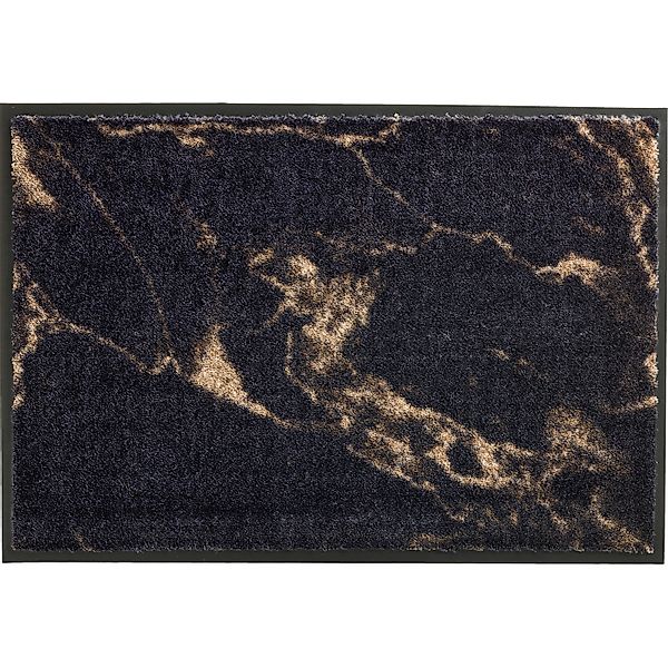 Schöner Wohnen Sauberlaufmatte Miami 50 cm x 70 cm  Marmor Anthrazit-Taupe günstig online kaufen