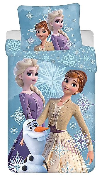 Disney Kinderbettwäsche Frozen, Renforcé, 2 teilig günstig online kaufen