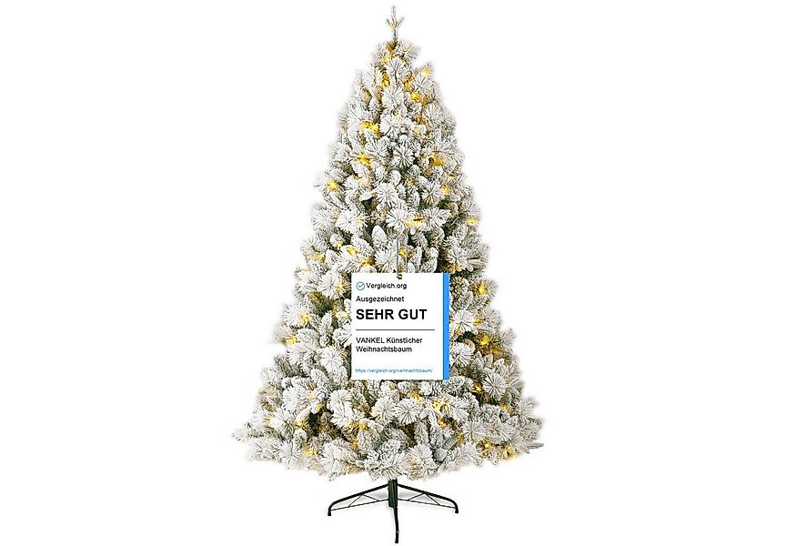 Vankel Künstlicher Weihnachtsbaum tannenbaum mit beleuchtung schmuck mit li günstig online kaufen