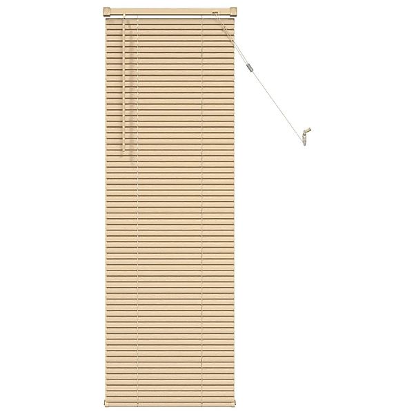 vidaXL Venetianer Jalousie Hellbraun mit Muster 150 x 60 cm PVC 42003760 günstig online kaufen