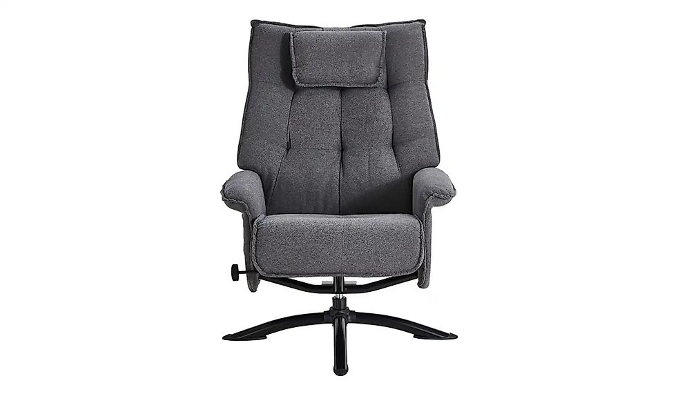 Relaxsessel mit Hocker Betsy ¦ grau Polstermöbel > Sessel > Fernsehsessel - günstig online kaufen