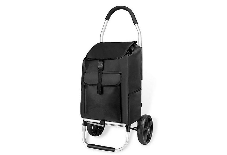 OSTWOLKE Einkaufstrolley Faltbarer Einkaufswagen Shoppingtasche Trolley Ein günstig online kaufen
