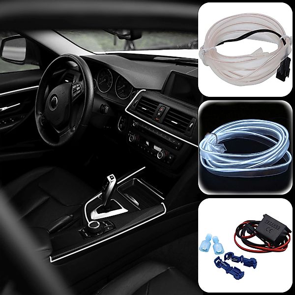 RECAMBO LED-Stripe-Profil Innenraumbeleuchtung Auto, Ambiente Beleuchtung, günstig online kaufen