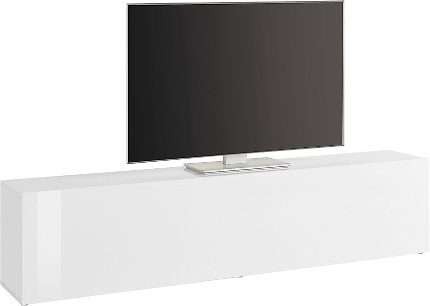 freiraum TV-Board Benevent, in Weiß Hochglanz günstig online kaufen