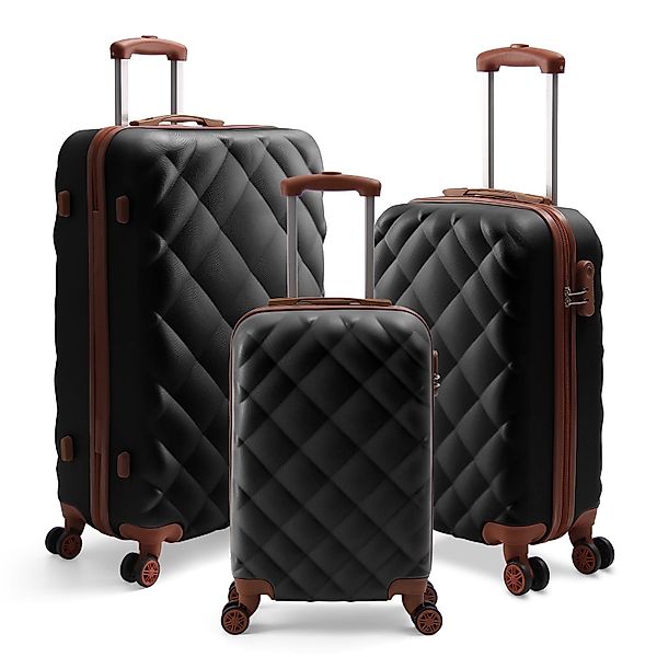 HOMELUX Trolleyset Kofferset 3 Teilig Hartschale günstig online kaufen